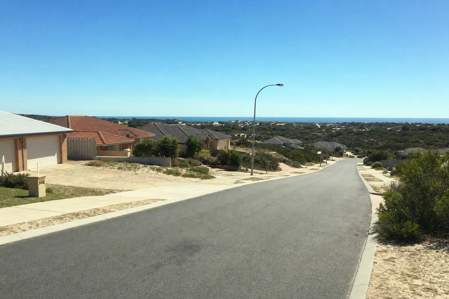 Coastal Port Kennedy residential street served by Frecks Plumbing & Gas